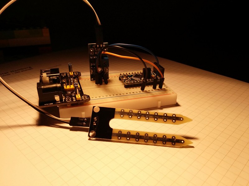 Arduino Water Sensor For Houseplants