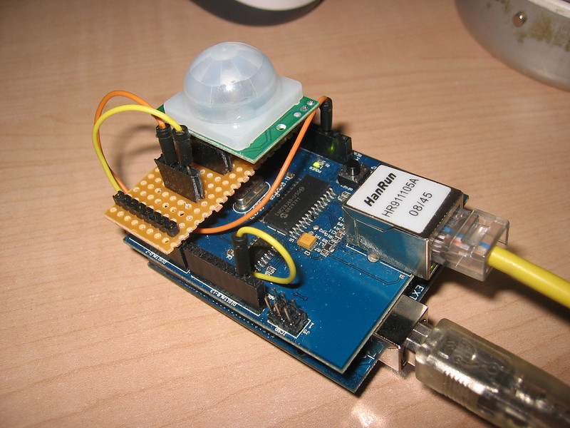 Arduino Motion Sensor Server