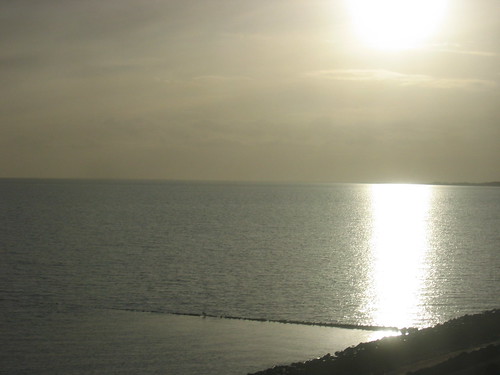 Sun over the Wadden Sea