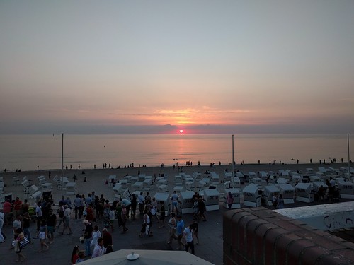 Sunset at Westerland Beach