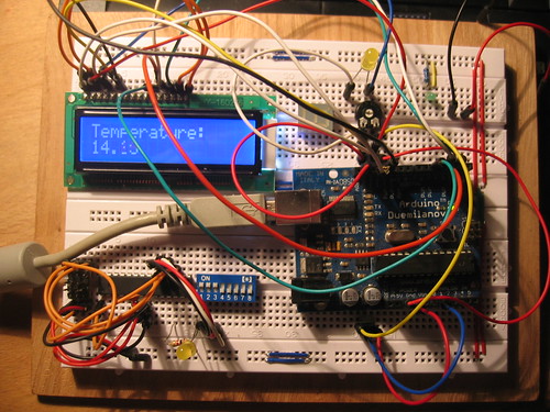 Arduino Temp. Sensor & LCD